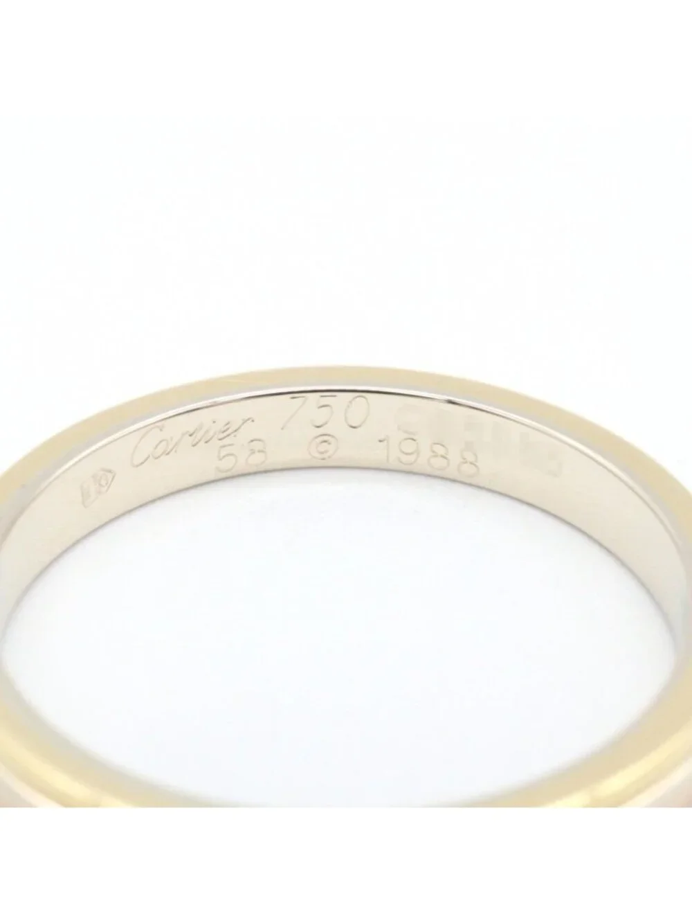 Cartier Ring Vendome 18k White Gold